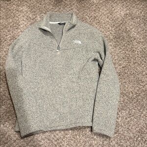 The North Face Medium Greenish/Grey Quarter Zip